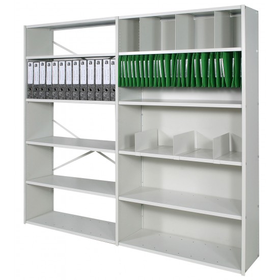 Delta Edge Solo Short Span Shelving Delta Edge Solo Short Span Shelving